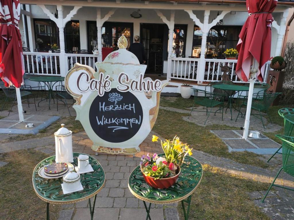 Cafesahne U Pension Дранске Экстерьер фото